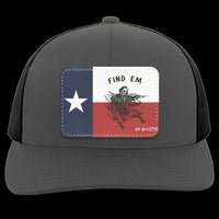 Find em TexasTrucker Snap Back - Patch