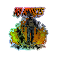 Hell & Back Holographic sticker