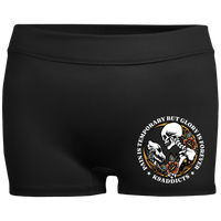Pain is Temporary Ladies' Fitted Moisture-Wicking 2.5 inch Inseam Shorts